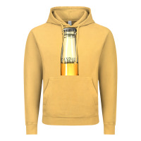 Vintage Mustard yellow beer bottle Vintage Hoodie - AdoDesignShop