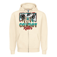 Sandshell cowboy killer Zipper Hoodie - texasbilliewilder