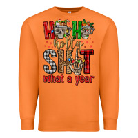 Carrot ho ho holly shit what a year Premium Sweatshirt - FaDigitalArtStudio