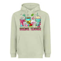 Matcha science teacher coffee cups Heavyweight Hoodie - Zillion Design Studio
