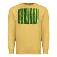 Antique Gold watermelon pattern background Premium Sweatshirt - HRA Design Shop