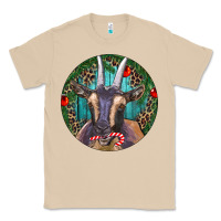Mushroom Dark Goat Christmas Classic Tee - RanaPortraitStore