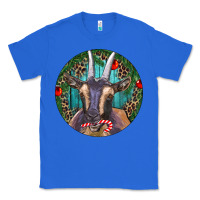 True Royal Dark Goat Christmas Classic Tee - RanaPortraitStore