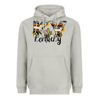 Moon Dust kentucky state cowhide serape cactus Heavyweight Hoodie - RanaPortraitStore