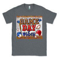 Charcoal Heather game day vibes tumbler Classic Tee - BundleAndBundleShop