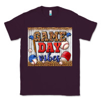Plum game day vibes tumbler Classic Tee - BundleAndBundleShop