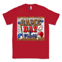 Red game day vibes tumbler Classic Tee - BundleAndBundleShop