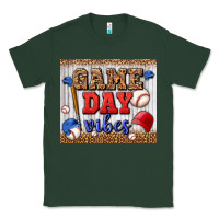 Sports Green game day vibes tumbler Classic Tee - BundleAndBundleShop