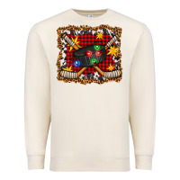 Sandshell hockey christmas with lights and stars Premium Sweatshirt - FaDigitalArtStudio