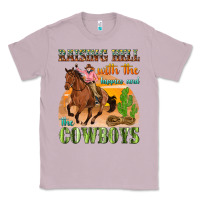 Lilac raising hell with the hippies and the cowboys Classic Tee - texasbilliewilder