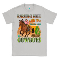 Moon Dust raising hell with the hippies and the cowboys Classic Tee - texasbilliewilder