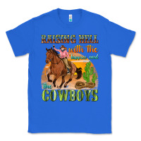 True Royal raising hell with the hippies and the cowboys Classic Tee - texasbilliewilder