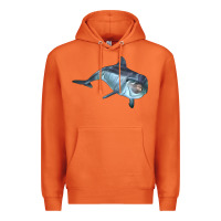 Carrot bottlenose dolphin Premium Hoodie - LillyAllenDesigns