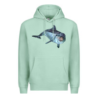 Seafoam bottlenose dolphin Premium Hoodie - LillyAllenDesigns