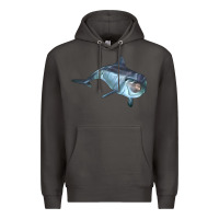 Smoke bottlenose dolphin Premium Hoodie - LillyAllenDesigns