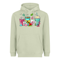 Matcha science teacher coffee cups Heavyweight Hoodie - Zillion Design Studio