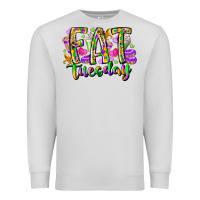 Dove Grey fat tuesday Premium Sweatshirt - RacoonDesign