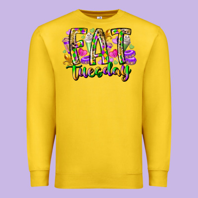 Fat Tuesday Premium Sweatshirt Designed By Racoondesign