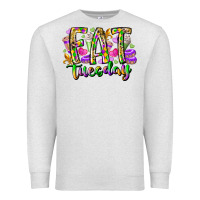 Oatmeal Heather fat tuesday Premium Sweatshirt - RacoonDesign