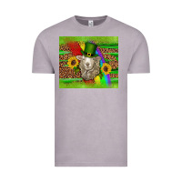 Vintage Zinc st patricks sheep sunflowers rainbow serape leopard glitter Vintage Tee - Artiststas