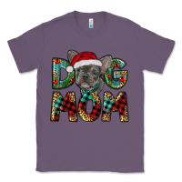 Lavender Christmas French Bulldog Mom Classic Tee - RanaPortraitStore