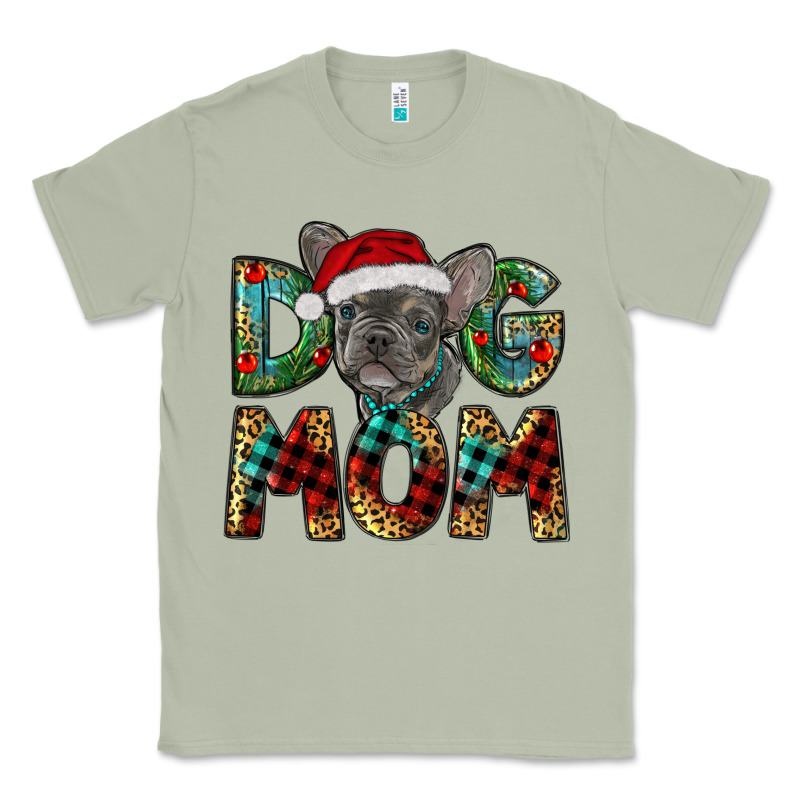 Christmas French Bulldog Mom Classic Tee by RanaPortraitStore | Teevron