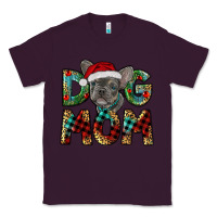 Plum Christmas French Bulldog Mom Classic Tee - RanaPortraitStore
