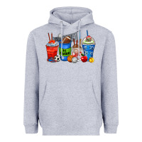 Heather Grey p.e. teacher coffee cups Heavyweight Hoodie - Zillion Design Studio