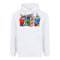 White p.e. teacher coffee cups Heavyweight Hoodie - Zillion Design Studio