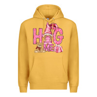 Mustard hug me with gnome Premium Hoodie - NancyCooperArtShop