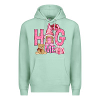 Seafoam hug me with gnome Premium Hoodie - NancyCooperArtShop