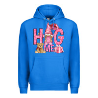 True Royal hug me with gnome Premium Hoodie - NancyCooperArtShop