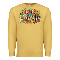 Antique Gold girl mama Premium Sweatshirt - RacoonDesign