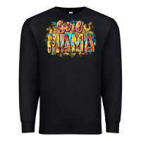 Black girl mama Premium Sweatshirt - RacoonDesign