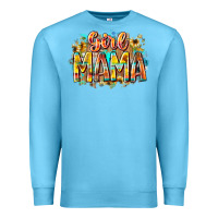 Ocean Blue girl mama Premium Sweatshirt - RacoonDesign