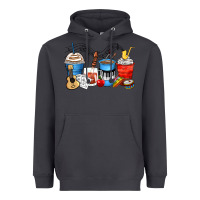 Smoke music teacher coffee cups Heavyweight Hoodie - Zillion Design Studio