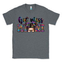 Charcoal Heather mess mini messy bun Classic Tee - Zillion Design Studio