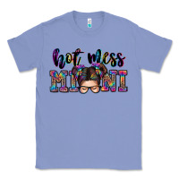 Colony Blue mess mini messy bun Classic Tee - Zillion Design Studio