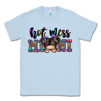 Dusty Blue mess mini messy bun Classic Tee - Zillion Design Studio
