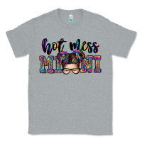 Heather Grey mess mini messy bun Classic Tee - Zillion Design Studio