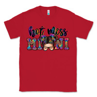 Red mess mini messy bun Classic Tee - Zillion Design Studio