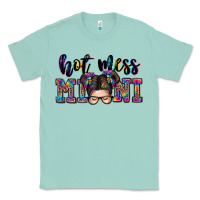 Seafoam mess mini messy bun Classic Tee - Zillion Design Studio