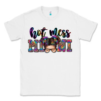White mess mini messy bun Classic Tee - Zillion Design Studio