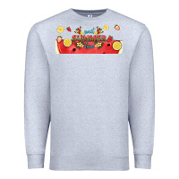 Heather Grey sweet summer time libbey cup Premium Sweatshirt - HRA Design Shop