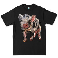 Black Baby Spotted Pig Premium Tee - LillyAllenDesigns