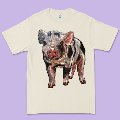 Baby Spotted Pig Premium Tee Designed By Lillyallendesigns