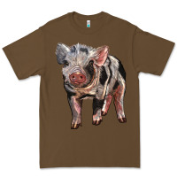 Cacao Baby Spotted Pig Premium Tee - LillyAllenDesigns