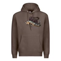 Coffee Atlantic Sailfish Illustrations Premium Hoodie - LillyAllenDesigns