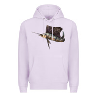 Lilac Atlantic Sailfish Illustrations Premium Hoodie - LillyAllenDesigns