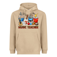 Mushroom music teacher coffee cups Heavyweight Hoodie - Zillion Design Studio